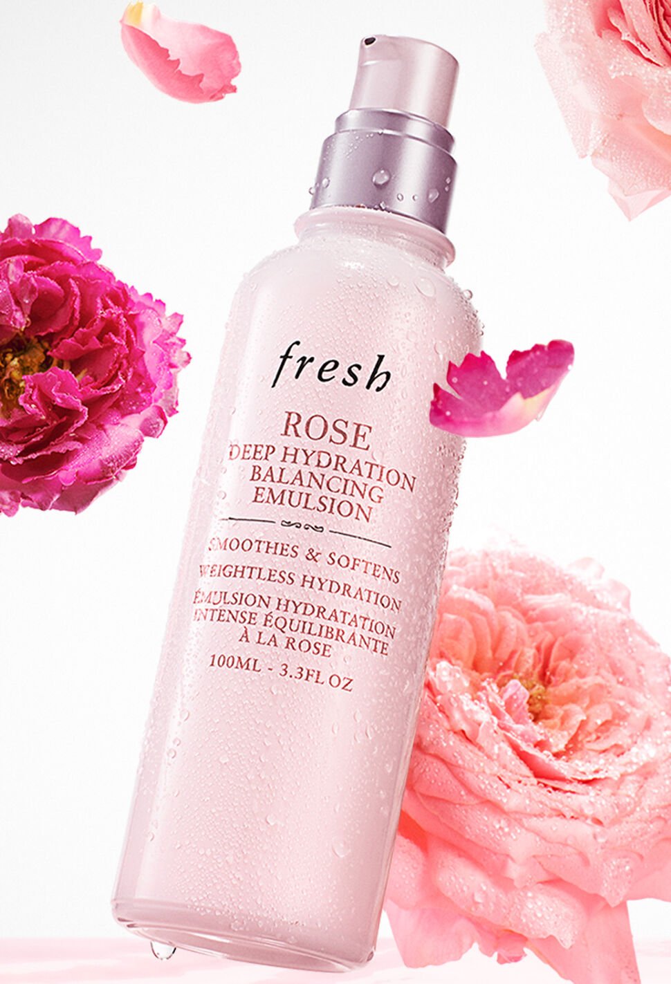 Rose Emulsion for Dehydrated Skin